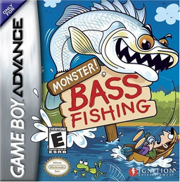 Monster Bass Fishing box art for GameBoy Advance